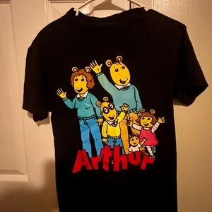 Arthur Family Graphic Tee - Black